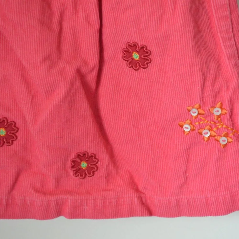 Lands End Girls 5 Pull On Fun Detail Pink Skort - Picture 5 of 7